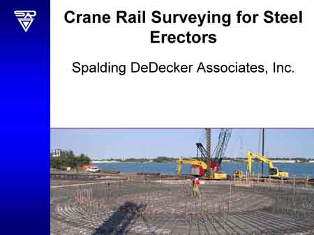 Crane Rail Surveying Webinar