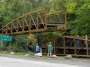 Pedestrian Bridge Installation